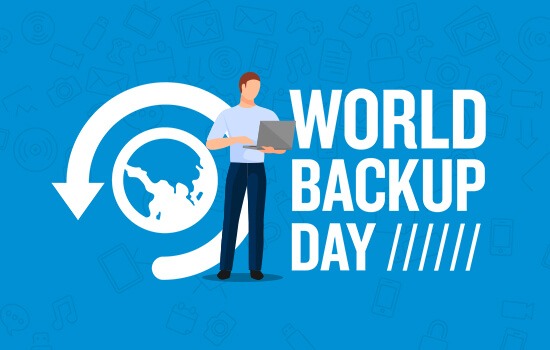 Daily Trivia - World Backup Day illustration