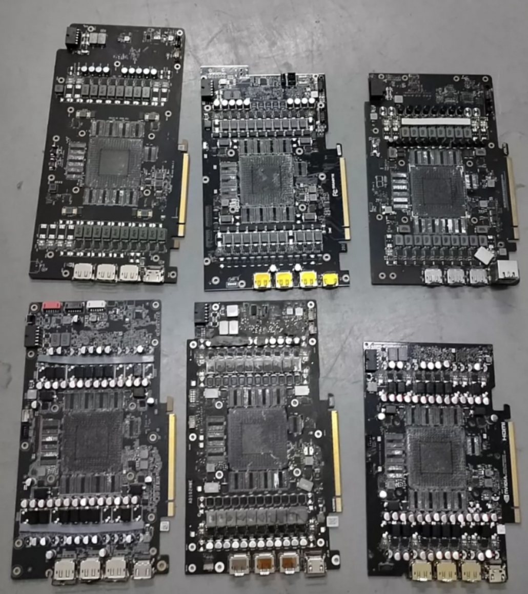 Daily Trivia : China Factory DIY 4090 AI GPU card illustration