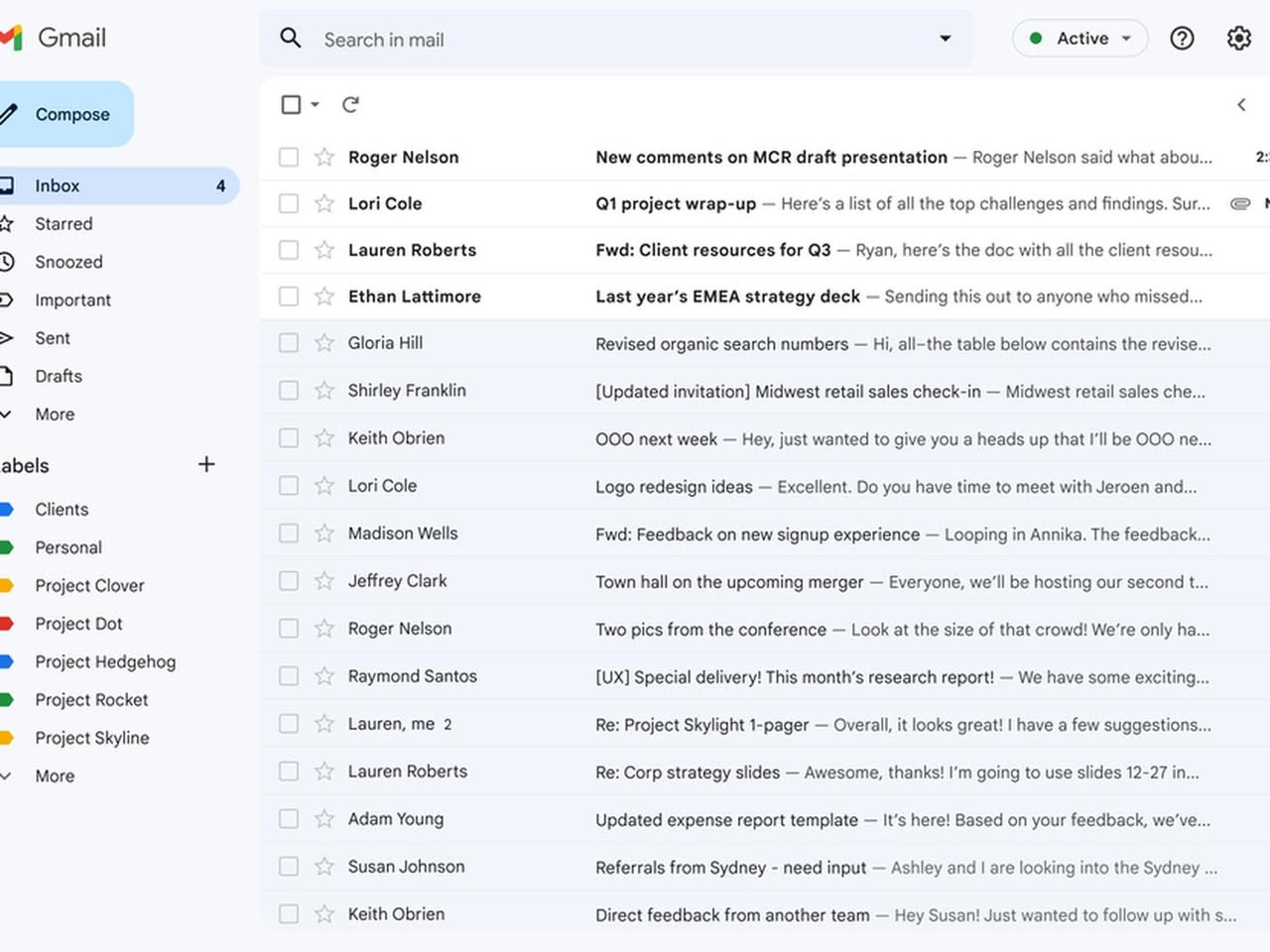 Daily Trivia : April Fool Joke? - 20 years of GMail. illustration
