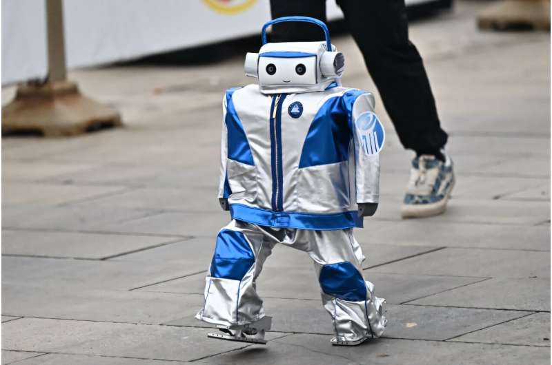 Jin's Daily AI Trivia: World's First Humanoid Half-Marathon! illustration