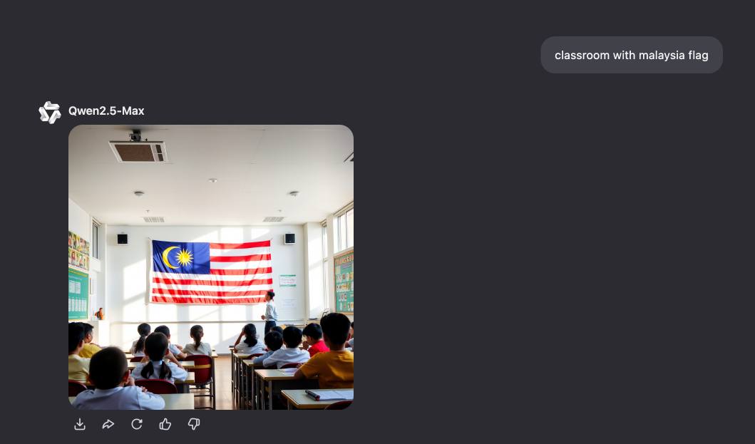 Jin's Daily AI Trivia: Why Can’t AI Generate the Correct Malaysian Flag? 🇲🇾 illustration