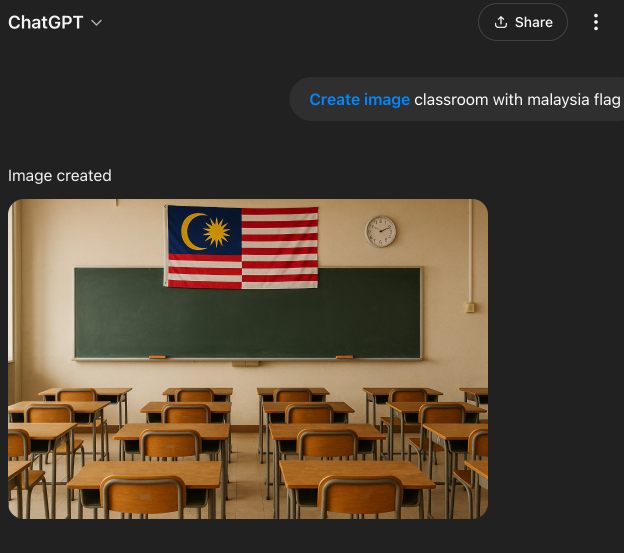 Jin's Daily AI Trivia: Why Can’t AI Generate the Correct Malaysian Flag? 🇲🇾 illustration