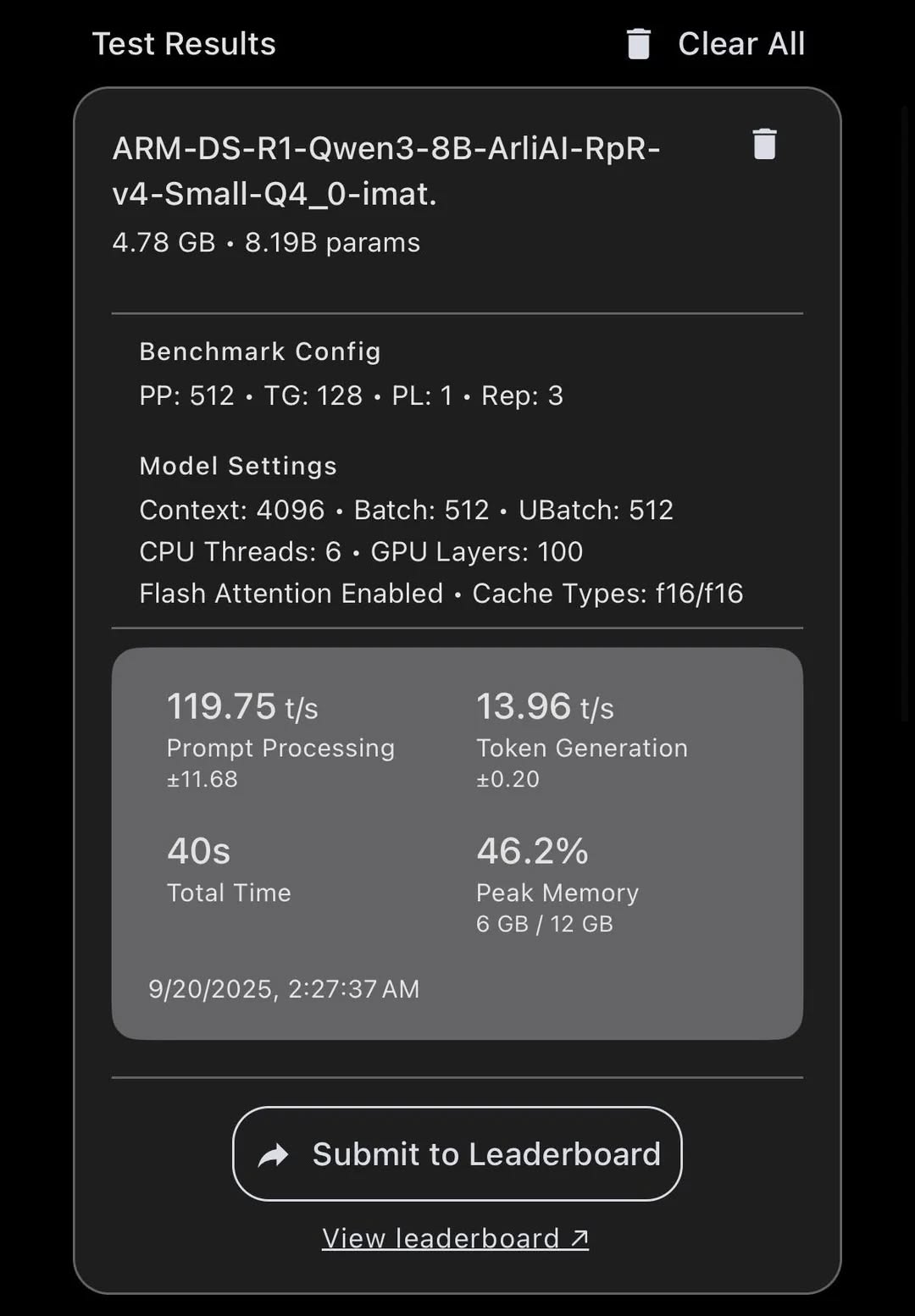 Jin Daily AI Trivia: iPhone 17 Pro (A19 Pro) GPU with Neural Accelerator can run LLMs with ease 🚀 illustration
