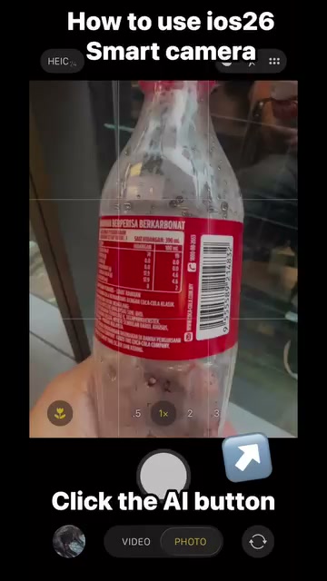 Jin Daily AI Trivia: iOS 26 Camera AI Feature illustration