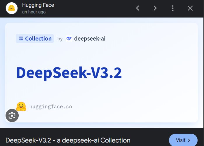 Jin Daily AI Trivia: DeepSeek created a new repo V3.2 on HuggingFace. illustration
