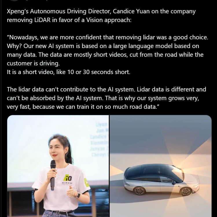 Jin Daily AI Trivia: Turns out Elon was right all along. Time to ditch LiDAR and copy Tesla (again) illustration