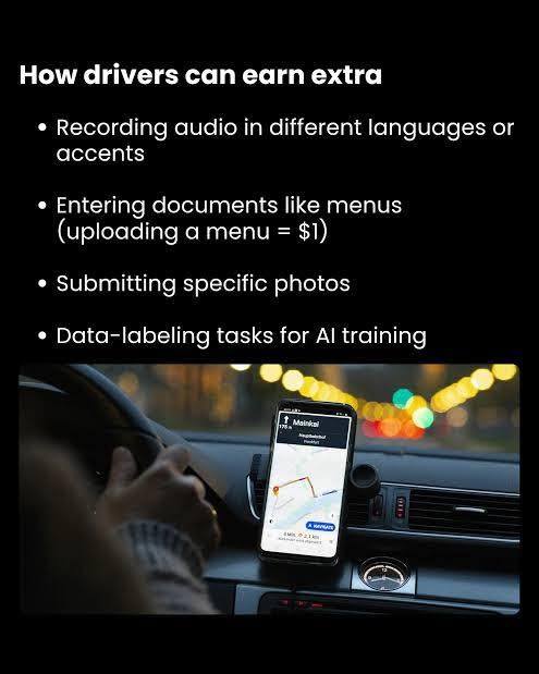 Jin Daily AI Trivia: Uber Drivers Can Now Work for the AI Mastermind illustration
