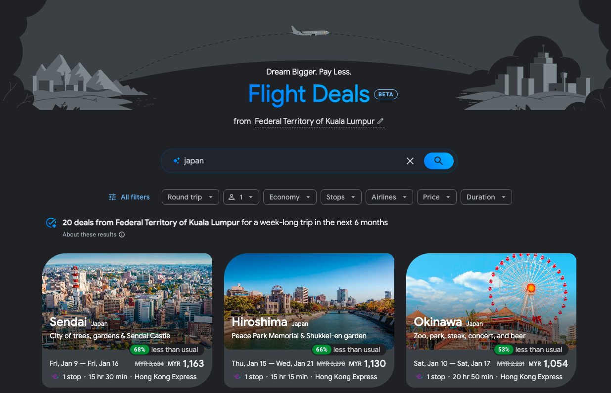 Jin Daily Tech Trivia – My Favorite Google Tool Just Got an AI Brain – Flight Deal Edition ✈️ illustration