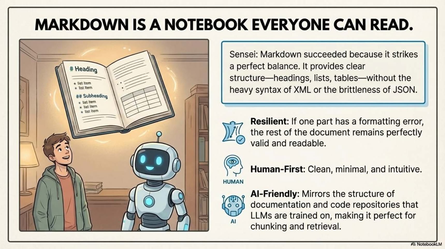 Jin Daily AI Trivia: Google NotebookLM Might Be the Best Presentation Generator Yet illustration