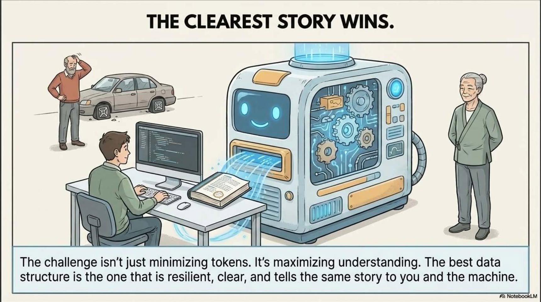 Jin Daily AI Trivia: Google NotebookLM Might Be the Best Presentation Generator Yet illustration