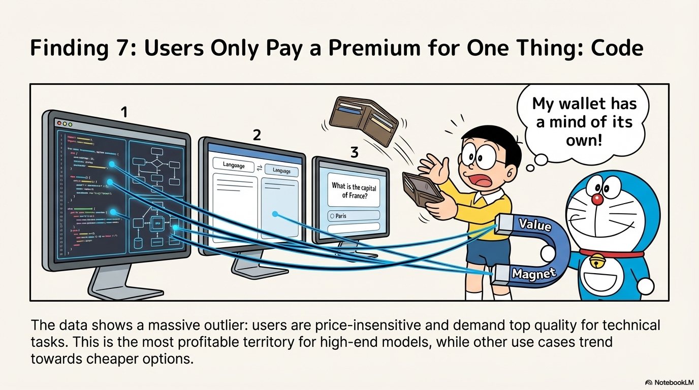 Jin Daily AI Trivia: OpenRouter 2025 Insight Summary illustration
