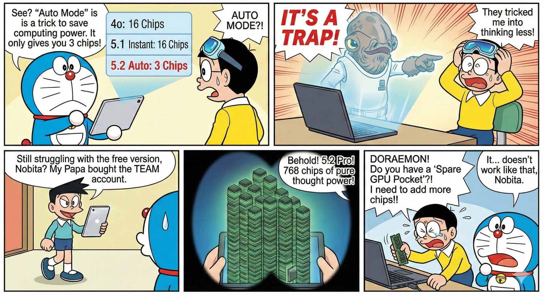 Jin Daily AI Trivia: Is GPT Auto Mode a Big Scam? illustration