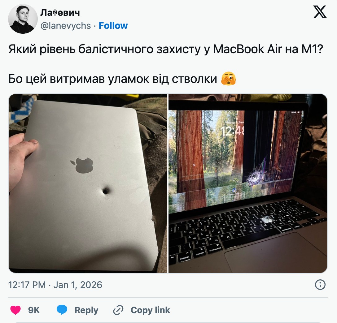 Jin Daily Tech Trivia – How Durable Is a MacBook? Still Can Tweet :P illustration