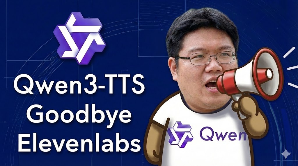 Jin Daily AI Trivia – Goodbye ElevenLabs, Hello Qwen3-TTS illustration