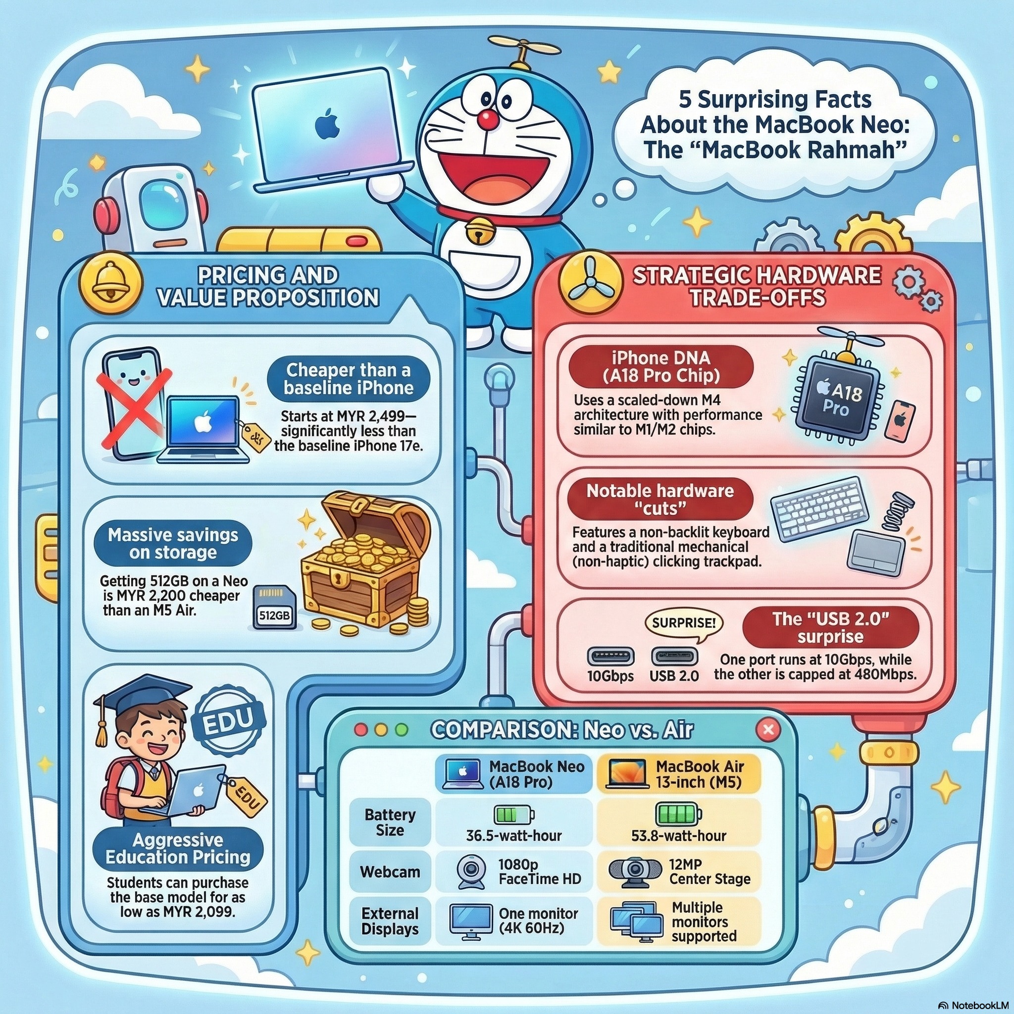 Jin Daily Mac Trivia: 5 Things You Didn't Know About "MacBook Rahmah" illustration