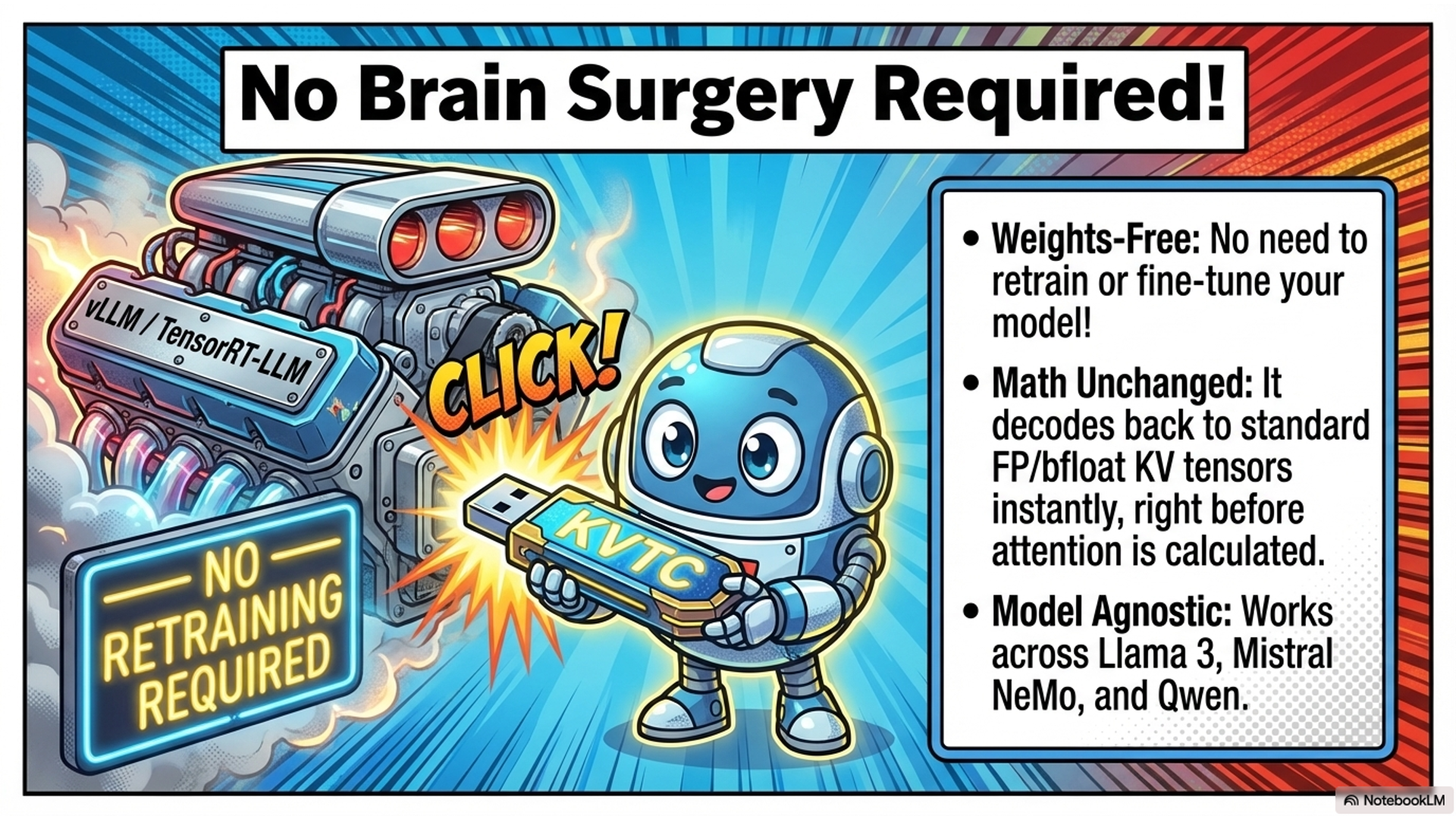 Jin Daily AI Trivia – 1M Context Window? NVIDIA Turns KV Cache into JPEG illustration